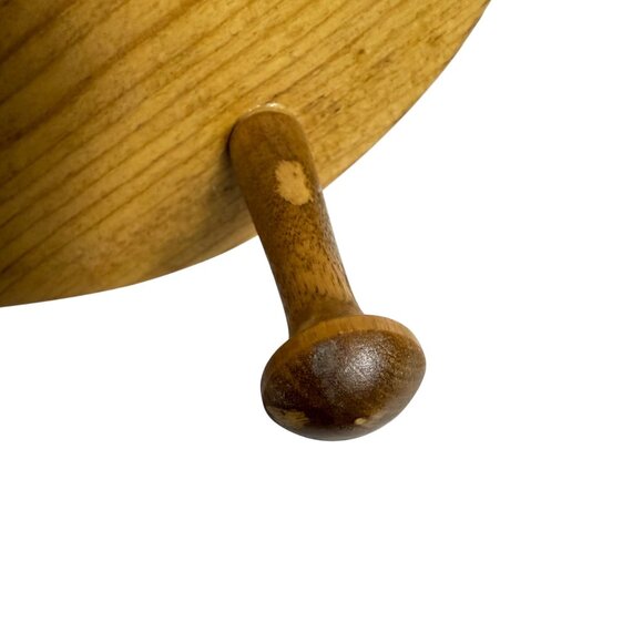 Amish Wooden Baseball Glove Rack Wall Mount Holder Mitt Boy Girl Room Decor - Picture 6 of 13